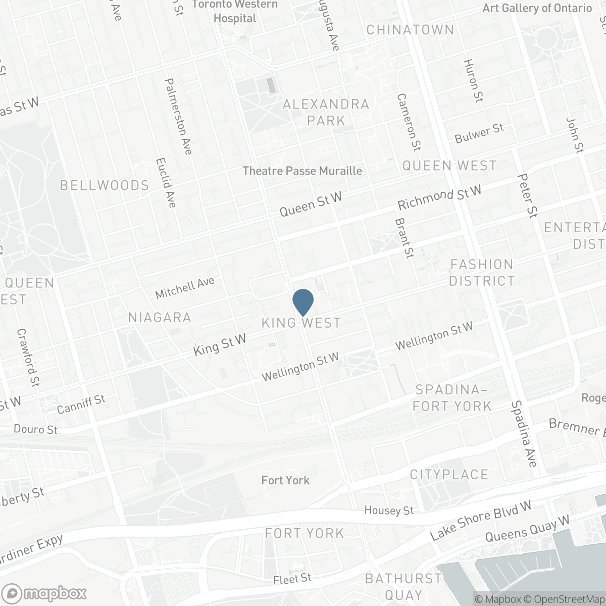 422 - 95 BATHURST STREET, Toronto, Ontario M5V 0H7